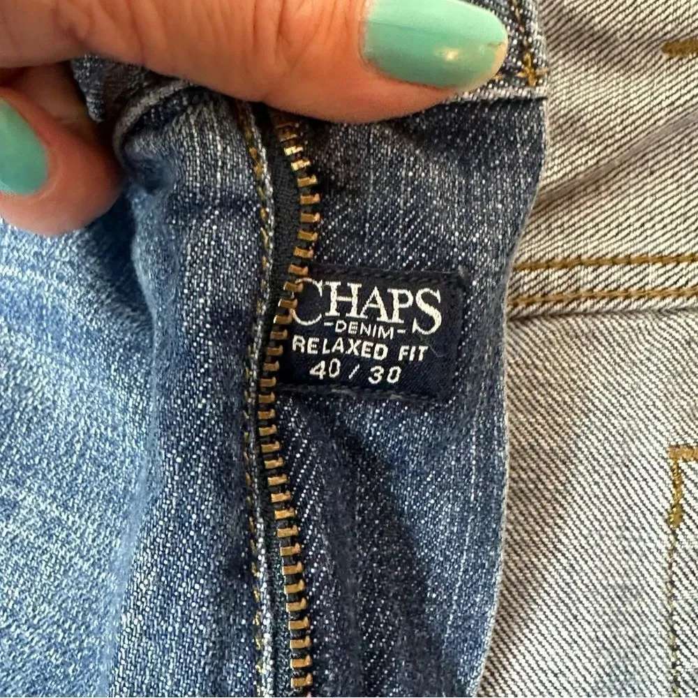 Chaps Blue Relaxed Jeans Classic Denim Style